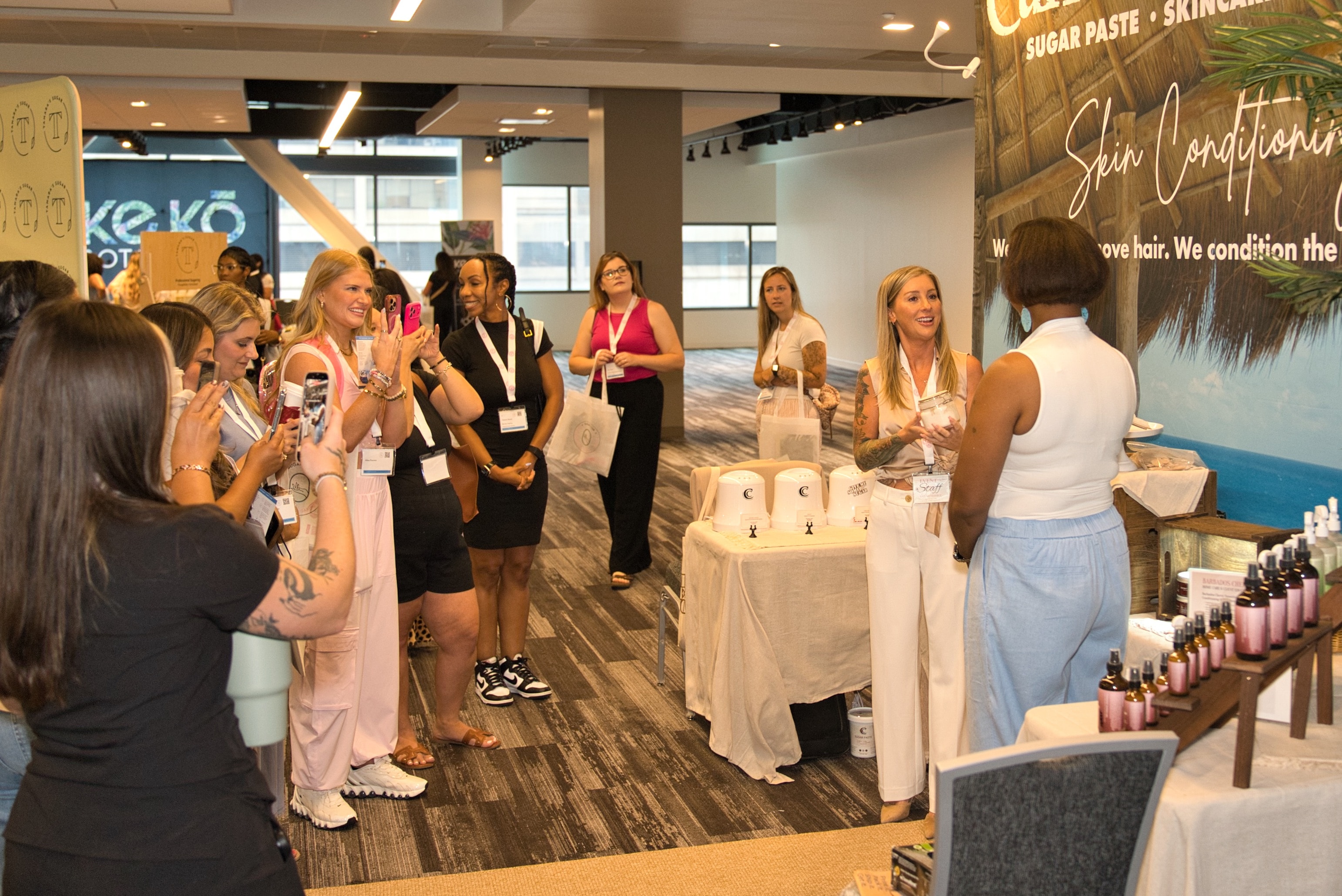 Sugar Con 2026 — attendees exploring the vendor floor