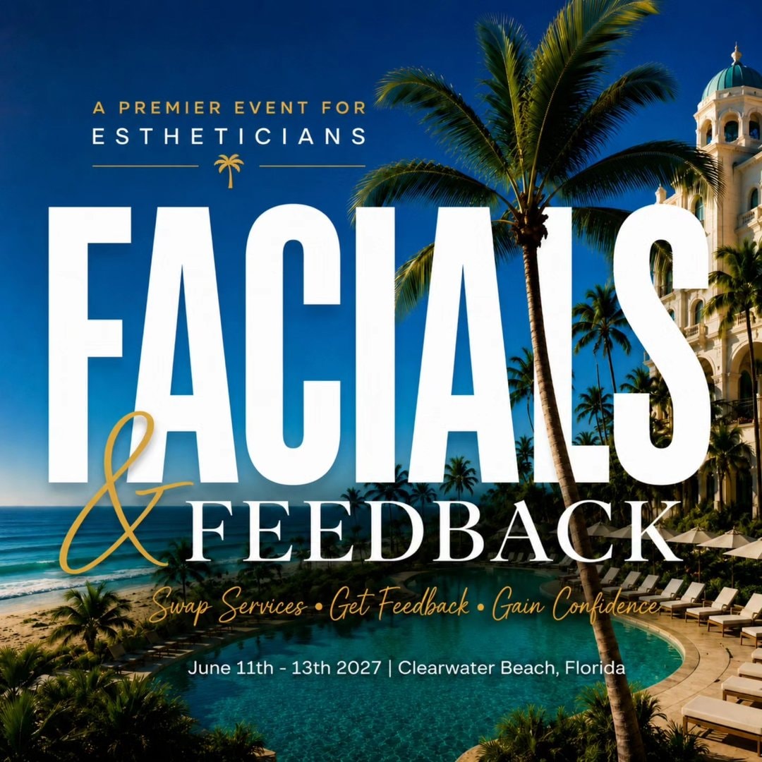 Facials & Feedback — Sugar Con sponsor, esthetician education community
